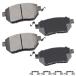 cciyu Ceramic Front Brake Pad Set Fit for 03-05 for Infiniti FX35,03-05 for Infiniti FX45,05-06 for Nissan Altima,04-08 for Nissan Maxima,0 ¹͢