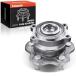 A-Premium Rear Wheel Bearing and Hub Assembly with 5-Lug Compatible with Nissan  Infiniti Models - 2007-2023 - Altima, Pathfinder, Maxima ͢