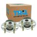 TRQ Rear Wheel Hub Bearings Assembly Set Compatible with 2000-2006 Honda Insight ¹͢