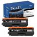 DOPHEN TN331BK TN-331 Black Toner Cartridge 2-Pack Compatible TN-331BK TN331 Black,TN331 Toner Black Replacement for HL-L8250CDN HL-L8350CD ¹͢