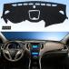 AUQDD Dashboard Cover Flannel Dash Mat Custom Compatible with 2013 2014 2015 2016 2017 2018 Hyundai Santa Fe, Anti-Glare, Anti-Reflection,  ¹͢