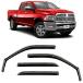 Voron Glass in-Channel Extra Durable Rain Guards for Ram 2500/3500 2011-2023 Crew Cab, Window Deflectors, Vent Window Visors, 4 Pieces - 20 ¹͢