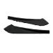 For Nissan Rogue 2014-2020 Front LH and RH Cowl Extension Trim Windshield Wiper Cover Panel Fender 66895-4CL0A 66894-4CL0A, Black ͢����