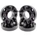 Wheel Accessories Parts Wheel Spacer, 4 PC Set, 5 x 127mm (5 x 5.00) Hub Centric, 1.25 in Thickness, 1/2 UNF Fits 2006-2010 Jeep Commander, ¹͢