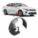 FitParts Compatible with Front Right Passenger Side Fender Liner Kia Optima 2016-2018 Sedan. New, Plastic  Ready to Install. KI1249152 86 ¹͢