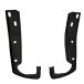 Set of 2 Front Left  Right Outer Bumper Bracket For 1988-1993 Chevrolet Chevy GMC Blazer C1500 Suburban C2500 C3500 C3500HD K1500 K2500 K ͢