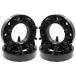 Wheel Accessories Parts 4 Pcs Wheel Spacers Adapters 8 on 6.50 1.50 Inch Thick M14x1.5 14x1.5 Thread Stud Fits 2001-07 Chevy Silverado 1500 ͢