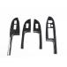 SZFKACCESS for 2003 2004 2005 2006 2007 Honda Accord Glossy Carbon Fiber Style ABS Door Window Lift Buttons Cover Trims ͢����