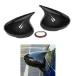 Arkdeffon 2PCS Rear View Side Mirror Cover Door Side Mirror Cover Cap Compatible with Honda Civic 2022 2023 11th Gen W/Light (Carbon Fiber  ͢
