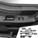 Interior Accessoreis for Ford F150 2021 2022 2023 Door Window Control Switch Panel Trim Cover Wrap Decor Upgrade Parts Black Wood Grain ͢����