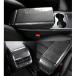 StarYtbl 2PCS Tesla Model 3 Model Y Center Console Armrest Cover  Rear Air Condition Vent Cover 2017-2024, Tesla Model Y/3 Carbon Fiber A ͢