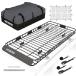 WILDROAD Car Roof Cargo Carrier Combo of Upgraded 84