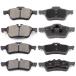 INEEDUP Ceramic Disc Brake Pads Set Front  Rear For Mini Cooper 2002-2008 D939 D1060(8PCS) ¹͢