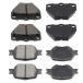 INEEDUP Ceramic Disc Brake Pads Set Front  Rear For Toyota Celica 2000-2005 D817 D823(8PCS) ¹͢