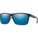 ߥ (Smith)  ᥬ͡󥰥饹 Riptide Chromapop Polarized Sunglasses (Matte Black/ChromaPop Glass Polarized Blue Mirror)