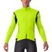  rental teli(Castelli) men's bicycle outer Perfetto Ros 2 Jacket (Electric Lime/Dark Gray)