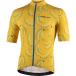 na Lee ni(Nalini) men's bicycle tops Las Vegas Short-Sleeve Jersey (Yellow/Banana Print)