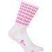  (Giordana) ˥å ž Fr-C Pro G Tall Cuff Sock (White/Fluo Pink)