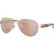  (Costa)  ᥬ͡󥰥饹 Loreto 580P Polarized Sunglasses (Rose Gold Frame/Tortoise Temples Frame/Copper Silver Mirror)