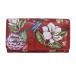 ̥奫 (Anuschka) ǥ  Accordion Flap Wallet - 1112 (Crimson Garden)