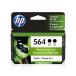 HP 564 | 2 Ink Cartridges | Black | Works with HP DeskJet 3500 Se ¹͢