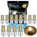 ¹͢ʡALOPEE 12 Pack 1156 BA15S 7506 1141 1003 1073Ȥ3000k LED饤12V