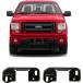 New Front Bumper Bracket Steel Set of 2 For 2009-2014 Ford F-150 / Raptor Direct Replacement 9L3Z5D058AA 9L3Z5D059AA¹͢