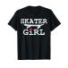 [ параллель импортные товары ]Skater Girl Skateboard Skateboarding T Shirt