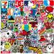 [ параллель импортные товары ]Cool Brand Stickers 101 Pack Decals for Laptop Computer Skateboar