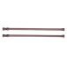 YiZYiF 2Pcs Spring Tension Rod Curtain Rods Adjustable Expandabl ¹͢