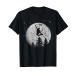 [ параллель импортные товары ]Skater Skateboarder Skateboard Moon Skateboarding Gift T Shirt