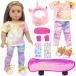 [ параллель импортные товары ]UNICORN ELEMENT 9 Pcs 18 inch Girl Doll Skateboard Set Outdoor S
