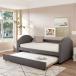 ¹͢ʡSTP Y Full Size Daybed, Rockjame Upholstered Daybed with Trundle