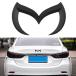 NUNUMEI Sticker Letter 3D ABS Compatible with Mazda Black Sporty ¹͢