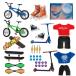 [ параллель импортные товары ]38 Pieces Mini Finger Toys Set for Kids with Finger Shoes,Finger