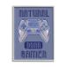 Stupell Industries Natural Born Gamer Text Saying Blue ߥ󥰥ȥ ¹͢
