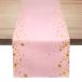 [ параллель импортные товары ]Kiorevy розовый . Gold стол Runner длина 12 x 72 дюймовый Gold g Ritter точка стол Runner кухня 