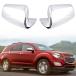 AUCERAMIC Chrome Side View Mirror Covers Top Half Compatible wit ¹͢