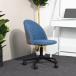 JINS&VICO Adjustable Swivel Desk Chair, Upholsterd Home Office C ¹͢