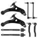 ¹͢ʡFront Lower Control Arms Suspension Kit Fit for Toyota Sienna 20