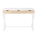 BHVXW Office Table Steel Frame Computer Desk 110x50x75cm PC Work ¹͢