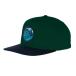 [ параллель импортные товары ]SANTA CRUZ Mid Profile Snapback Hat Wave Dot Skate Hat, Forest/N