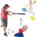 [ параллель импортные товары ]Little Bado 2 in 1 T Ball &amp;Tennis Baseball Sets for Toddlers, Ad