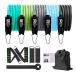 ���¹�͢���ʡ�LUKEO 11 Pcs/Set Men Resistance Bands Bodybuilding TPE Belt Fitn