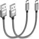 USB C Cable 3A Fast Charge, [2Pack, 1.5ft] Short USB Type C Fast ¹͢