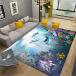 3D Dolphin Area Rug, 3x4ft, Ocean Animal Fish School Coral Sea T ¹͢