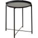 [ параллель импортные товары ]End Table Round Modern Home Metal Non-Skid Side Table Coffee Tea