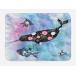 KXO Narwhal Bath Mat, Floral Patterned Narwhal Whale and Fish Ps ¹͢