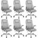 Modoway O205 Executive Office Chair Grey  Big and Tall Office Cha