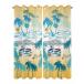 ¹͢ʡJasmineM Ocean Seaside Outdoor Curtains for Patio Waterproof, Gr